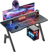 Top Gaming Desk, Carbon Fiber