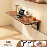 Wall foldable desk wall mounted Folding desk against the wall study Table Home wall hanging computer desk balcony wall bar table