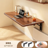 Wall foldable desk wall mounted Folding desk against the wall study Table Home wall hanging computer desk balcony wall bar table