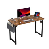 JHK Compact Computer Desk with Hooks