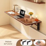 Wall foldable desk wall mounted Folding desk against the wall study Table Home wall hanging computer desk balcony wall bar table