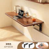 Wall foldable desk wall mounted Folding desk against the wall study Table Home wall hanging computer desk balcony wall bar table