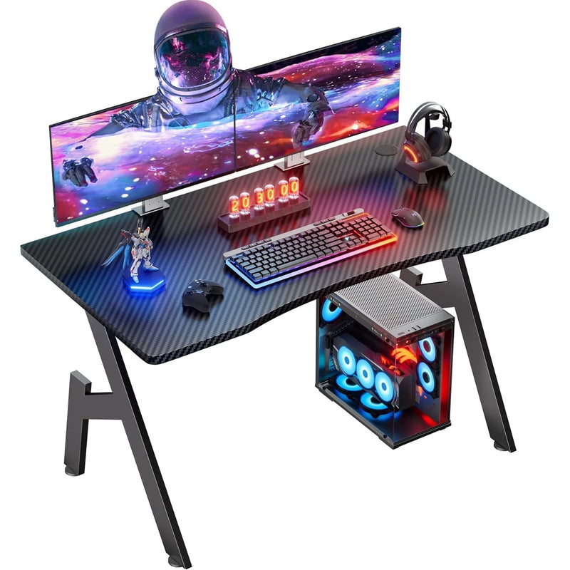 Top Gaming Desk, Carbon Fiber