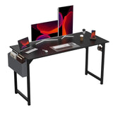 JHK Compact Computer Desk with Hooks