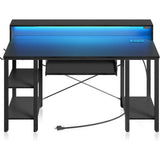 54inch Gaming Desk, LED & Storage