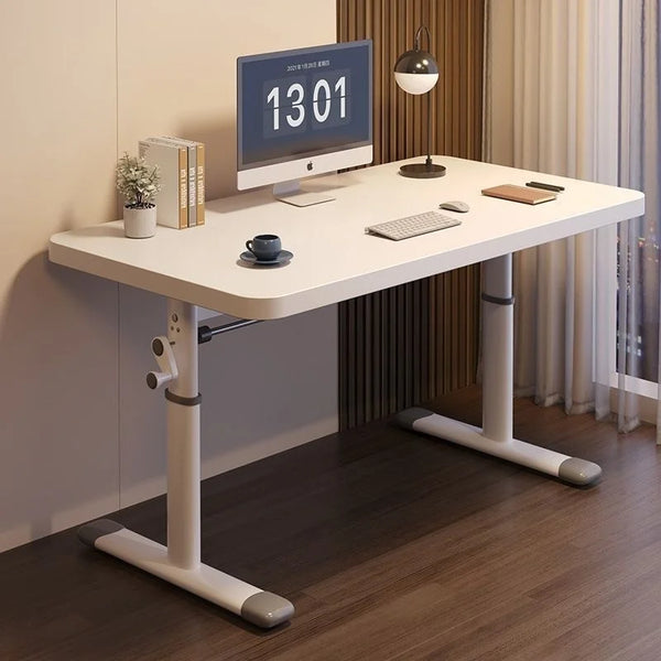 Home lifting table student writing desk computer desk Height Adjustable small table Modern Simple Standing bedroom study desk