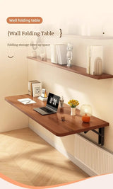 Wall foldable desk wall mounted Folding desk against the wall study Table Home wall hanging computer desk balcony wall bar table